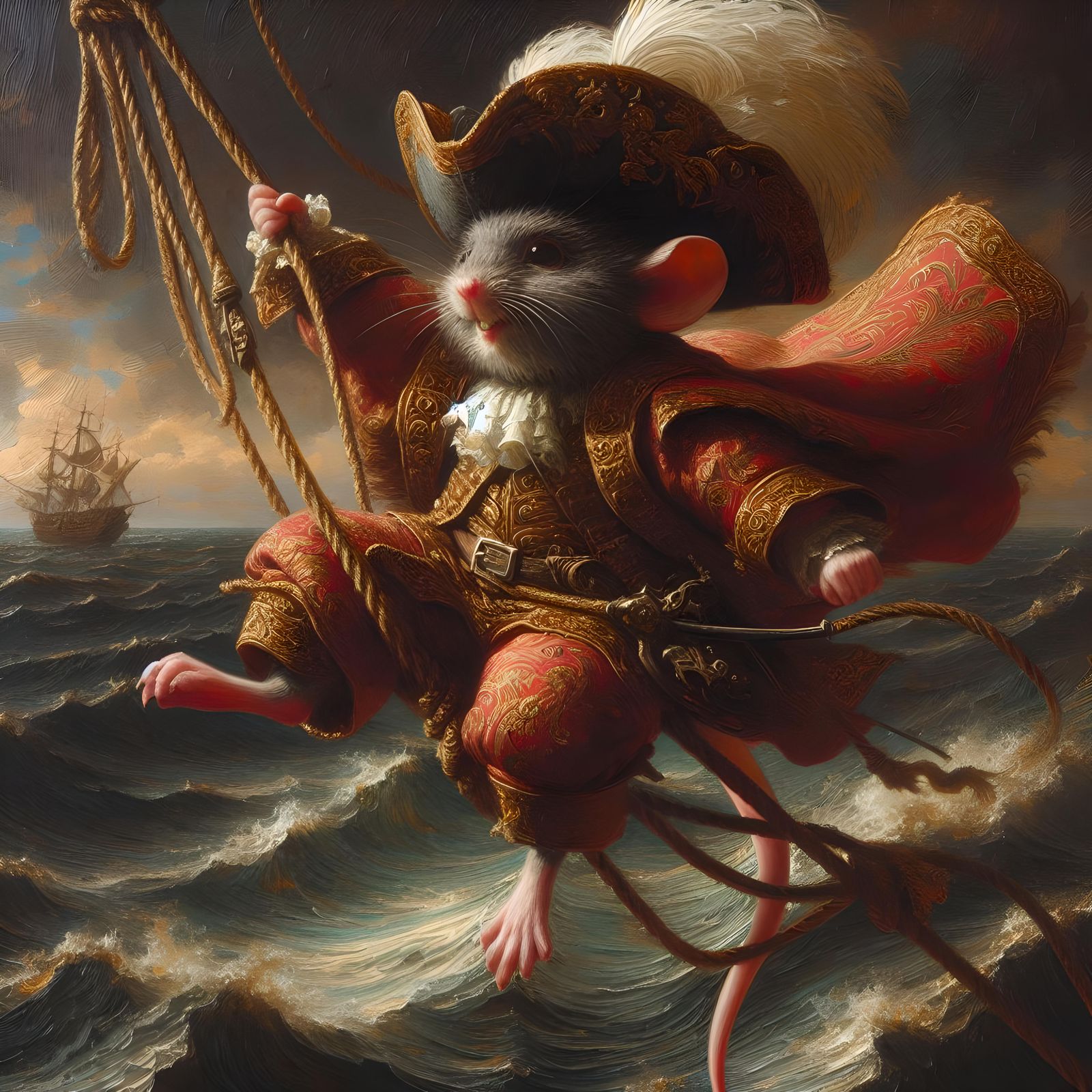 Swashbuckling Mouse