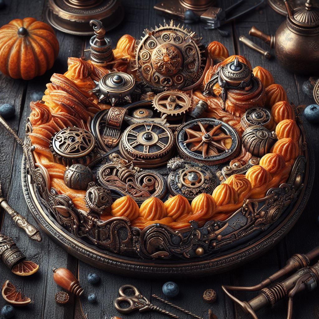 Steampunk cake