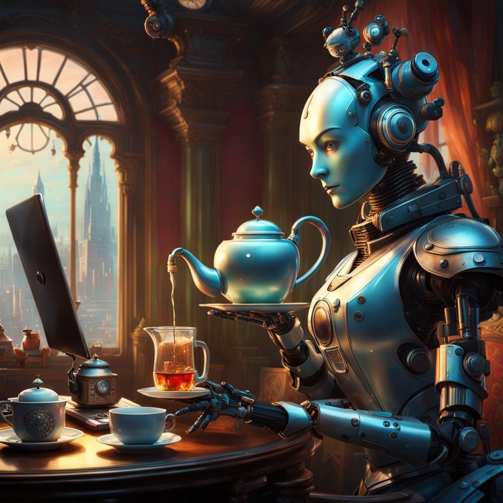 Robot doing all Domestic Chores Circuit Diagram
