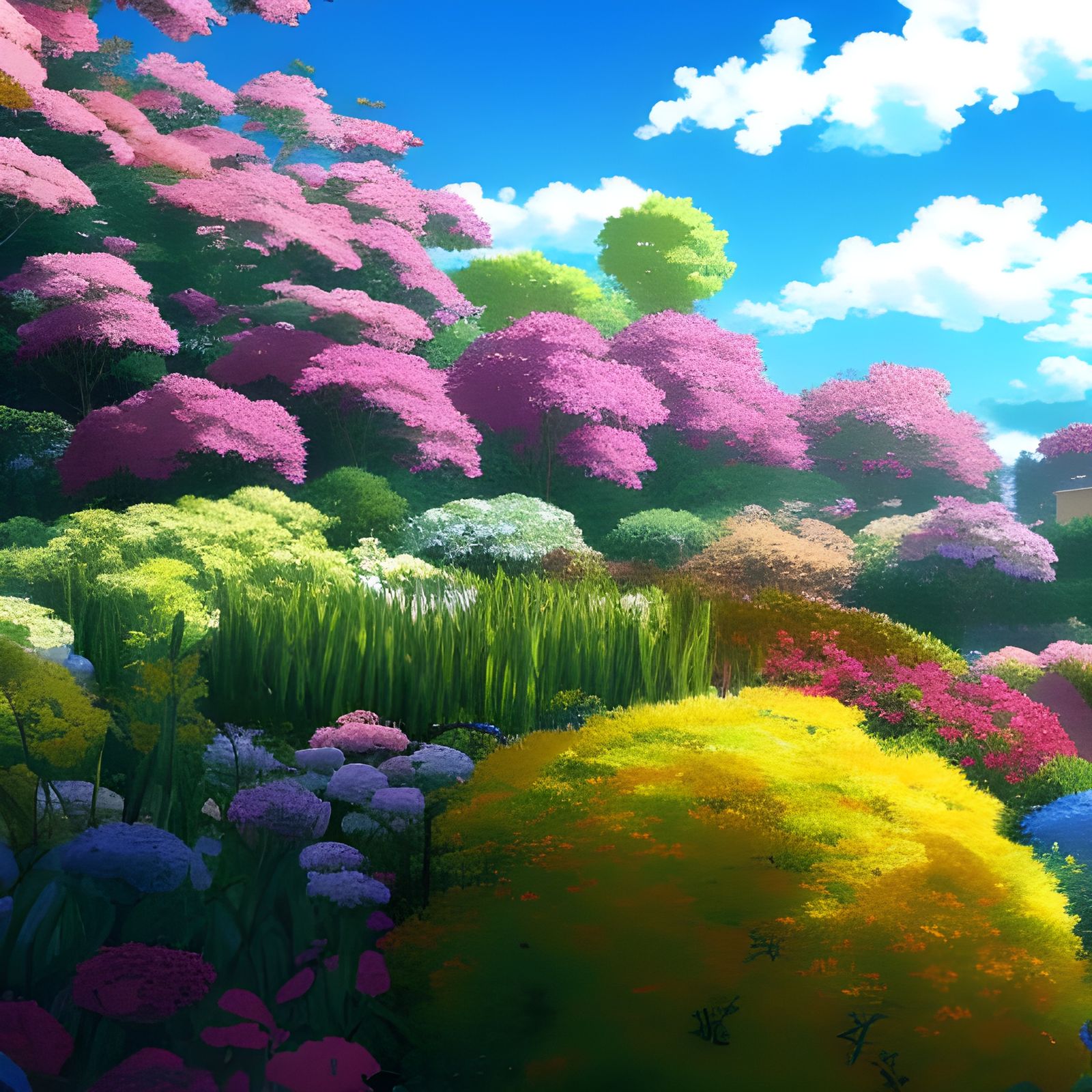 Flower garden