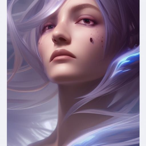 Black Tears AI Generated Artwork NightCafe Creator