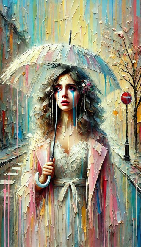 אני אוהבת לבכות בגשם כך אף אחד לא רואה את הדמעות שלי