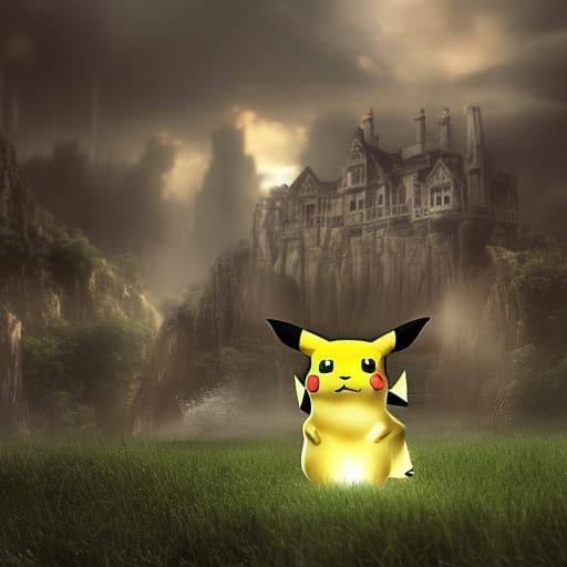 Lighting Pikachu