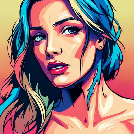 Girl - AI Generated Artwork - NightCafe Creator