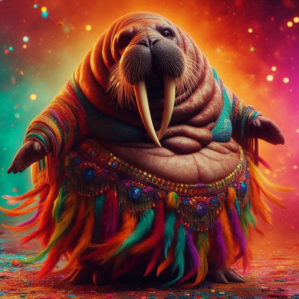 Walrus Belly dancer