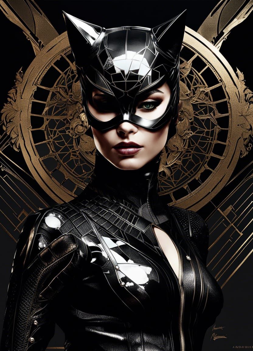 Catwoman - AI Generated Artwork - NightCafe Creator