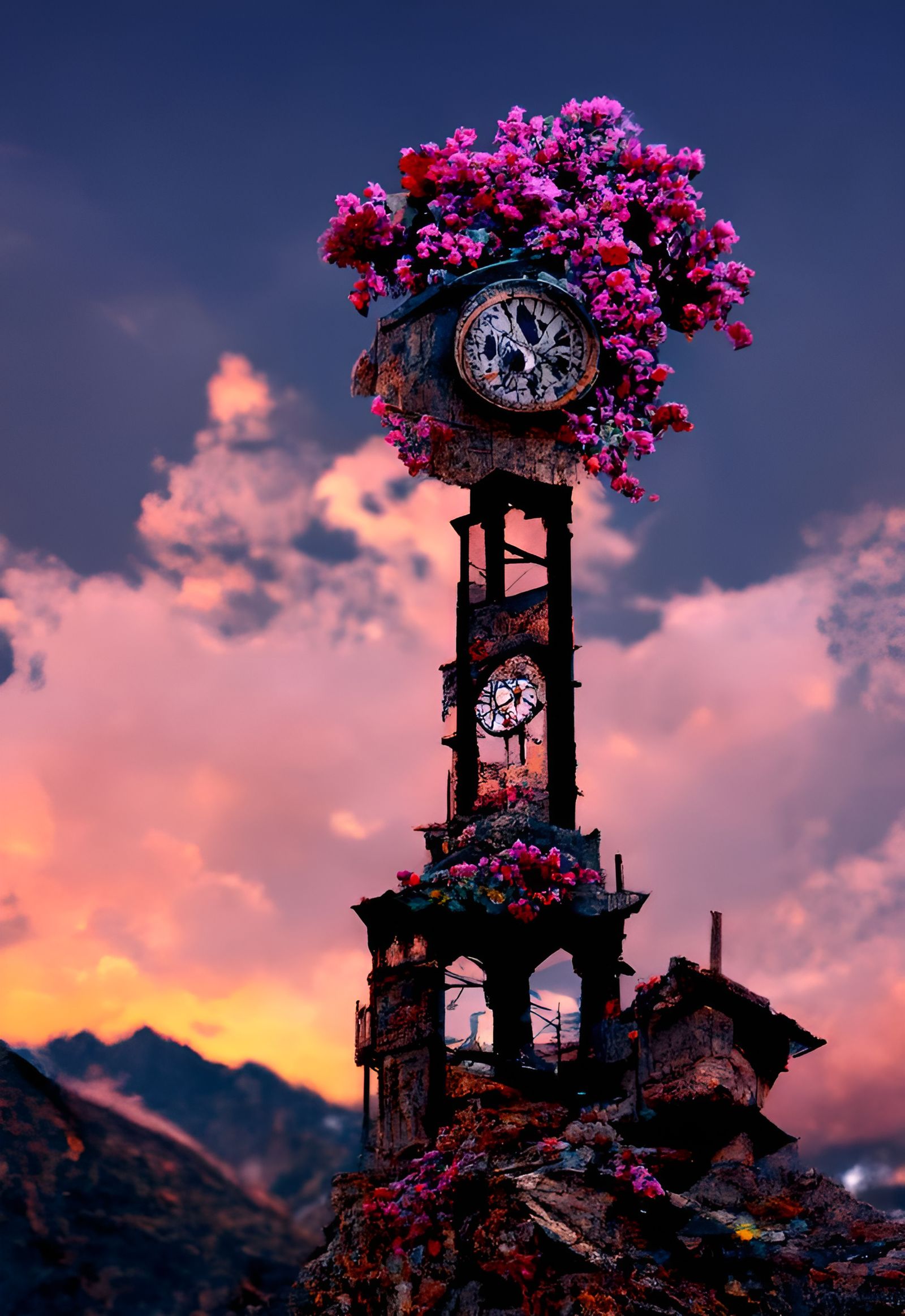 Time and Time Again  by @Quiet Volcano