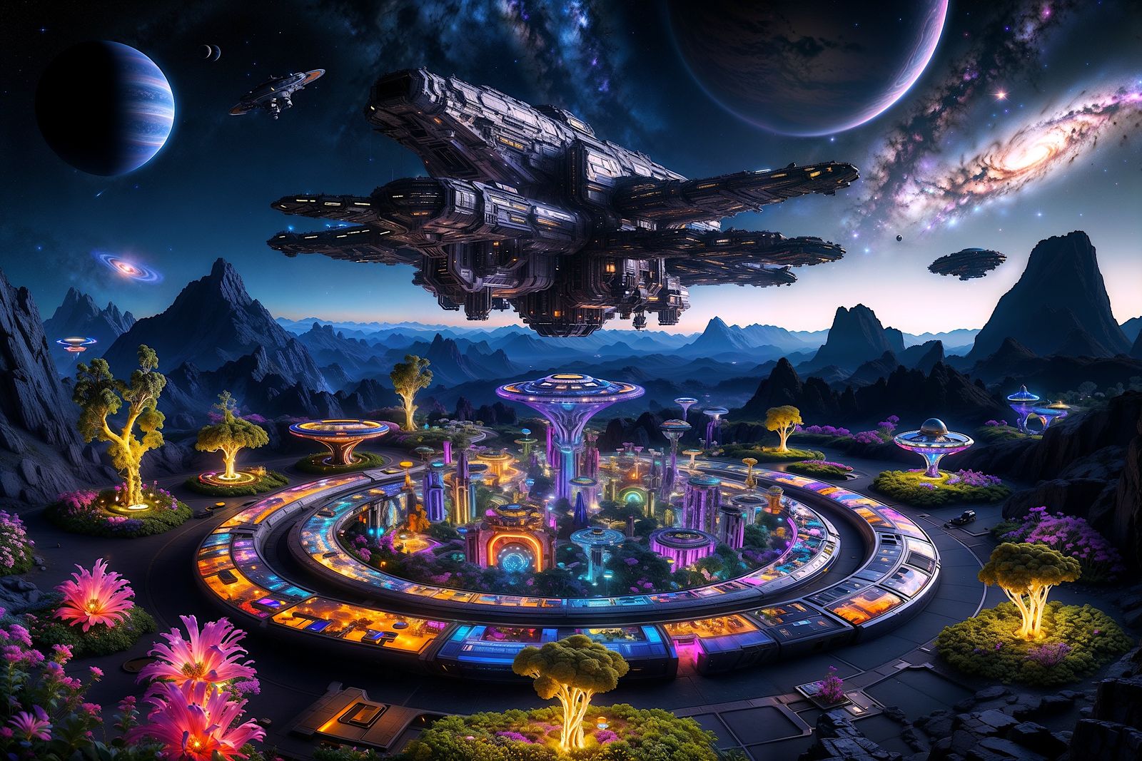 A postcard from the Galaxy