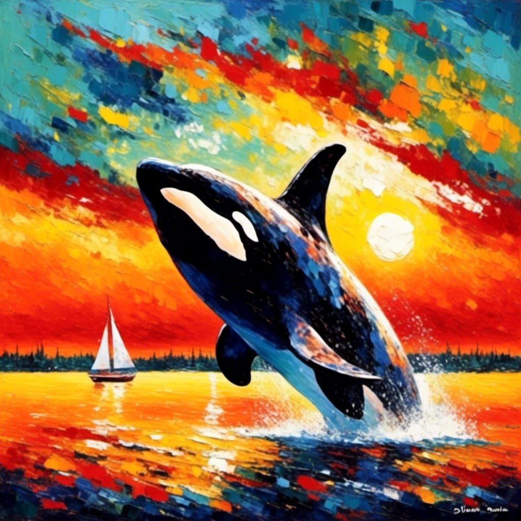 Playful Killer Whale 2