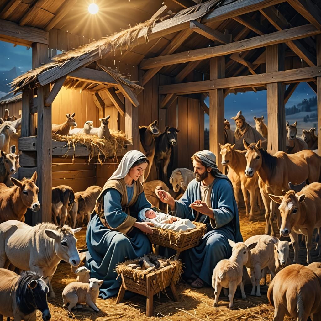 Nativity scene