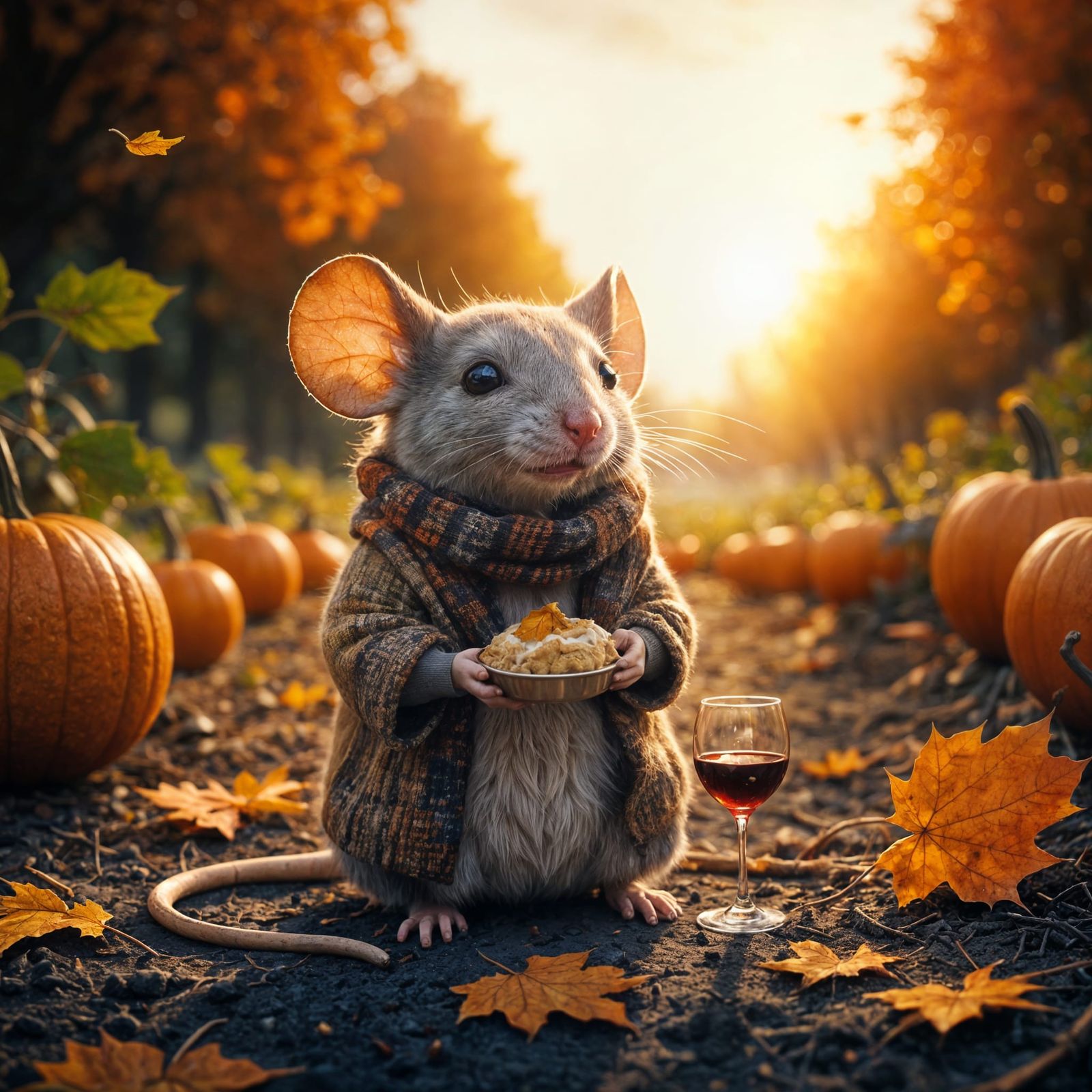 Autumn Mouse  by @Valmond Teng