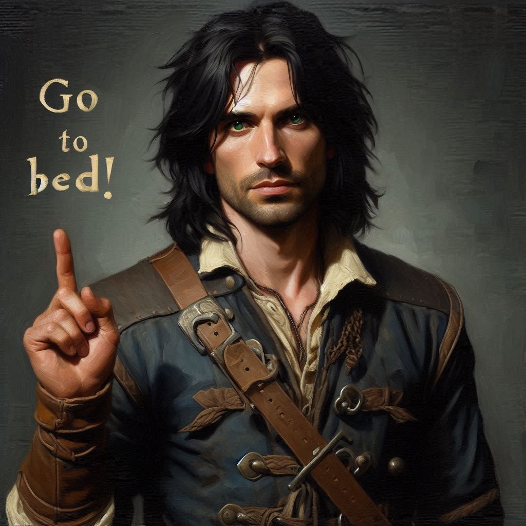 Akhorahil says "GO TO BED!"