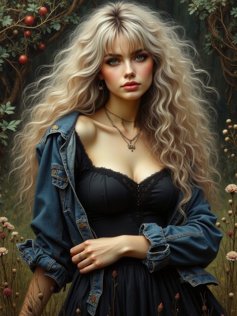 Persephone in Denim