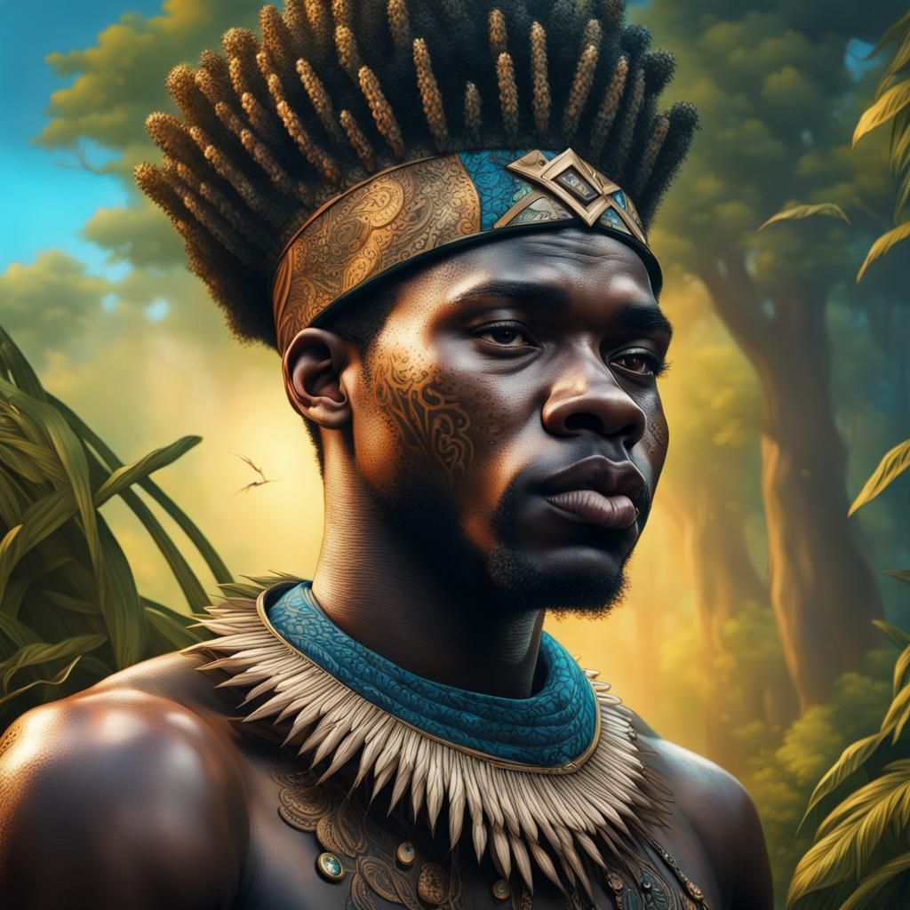 Guardian of the Enchanted Forest - AI Generated Artwork - NightCafe Creator