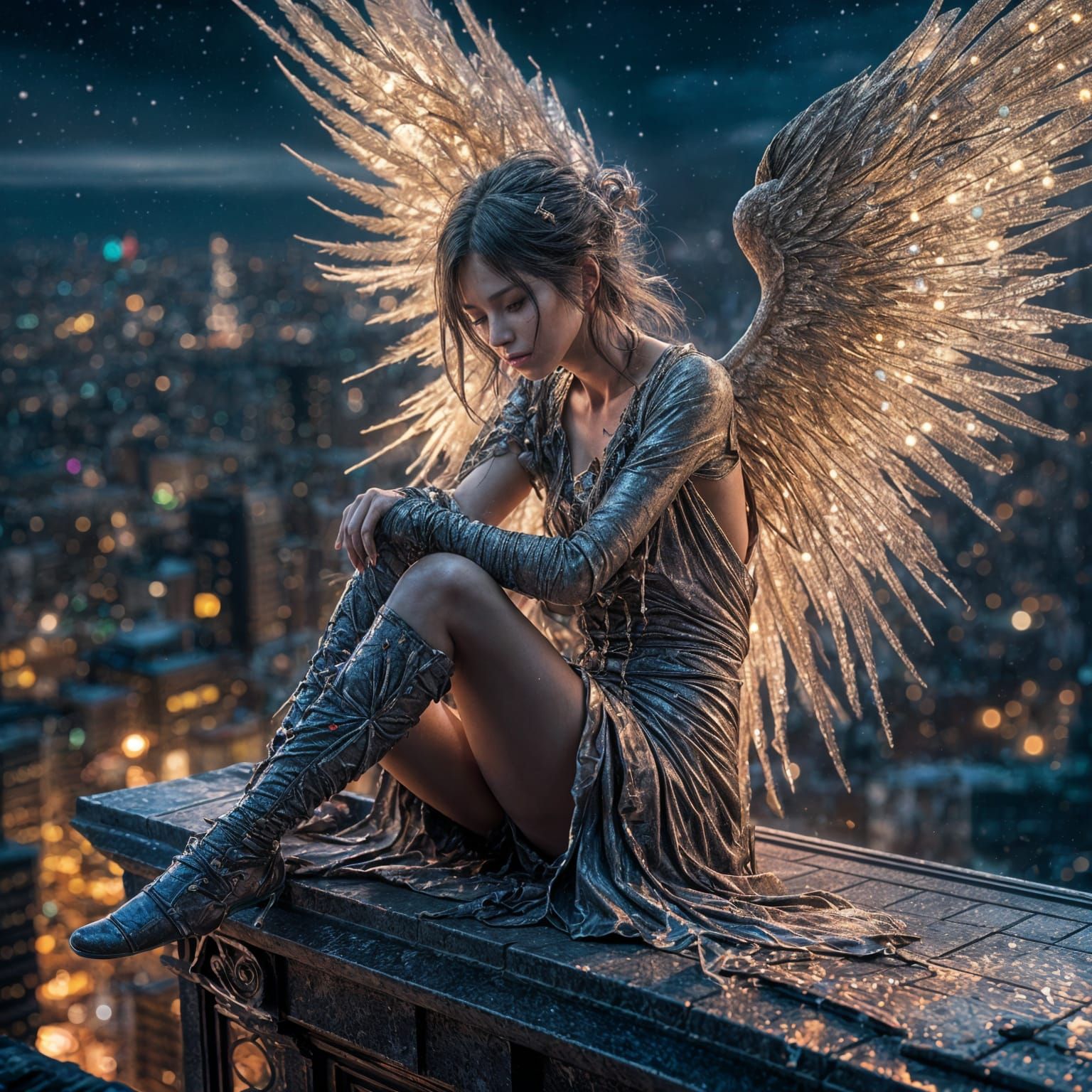 sad angel