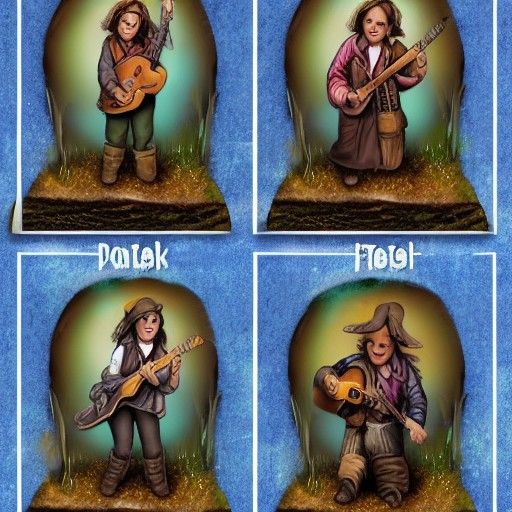 Set 6 of Basement Folk