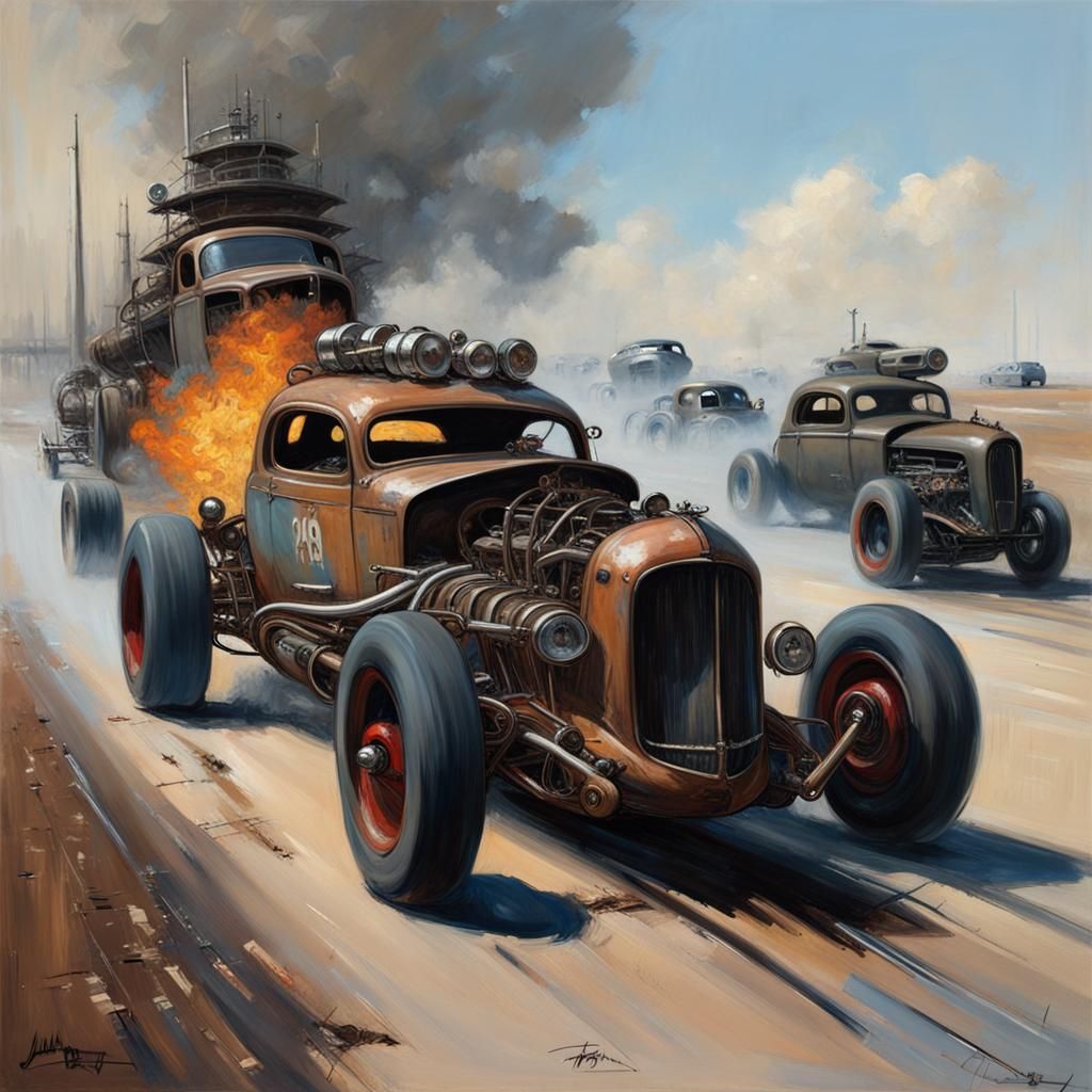 Badass furious drag racing cars  by @nonaivo