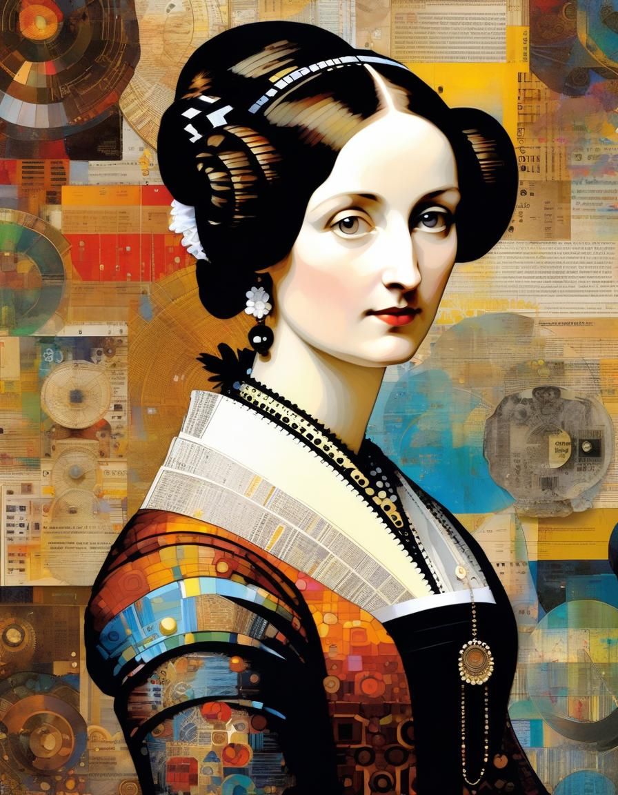 Ada Lovelace the first computer programmer - AI Generated Artwork ...