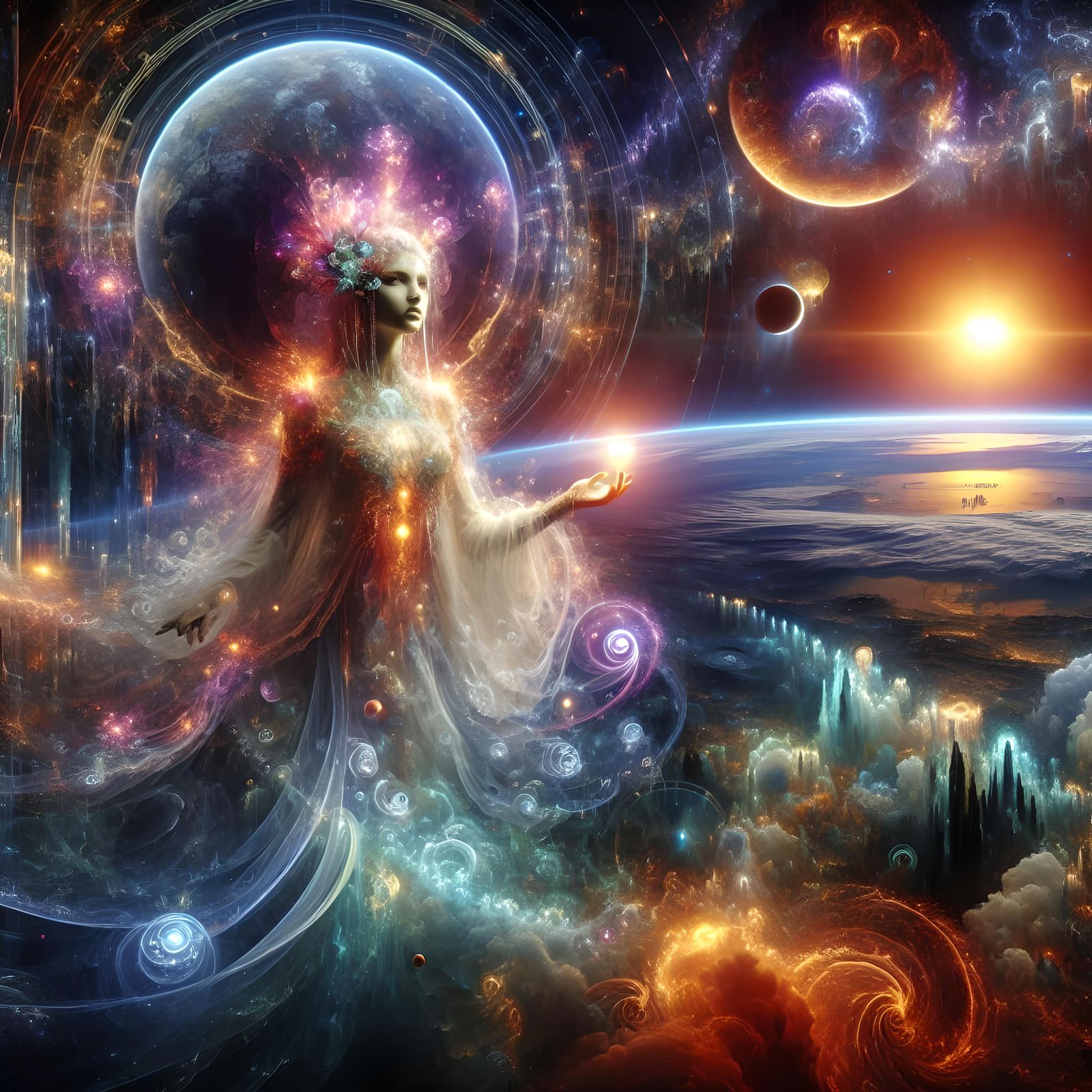 Raising Earth  by @Eto Demerzel