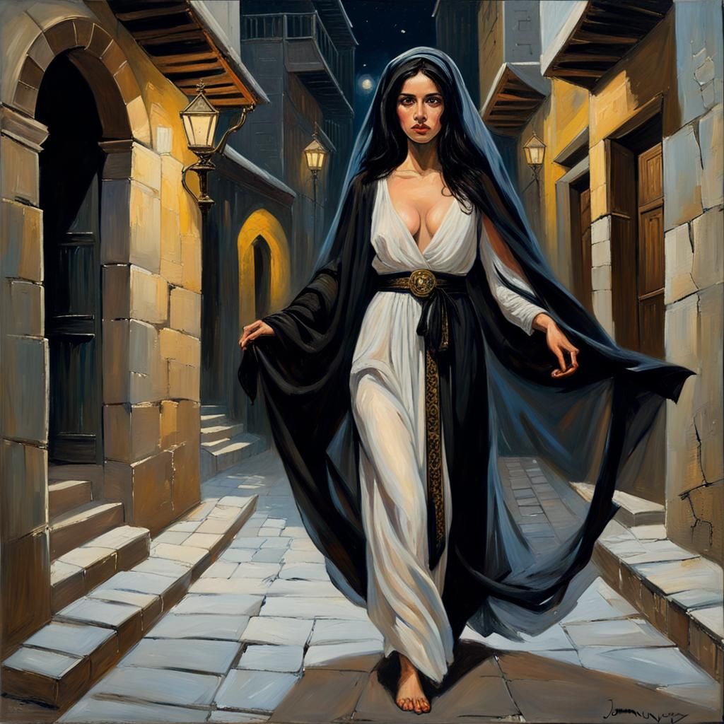 Beautiful Black & White Robes