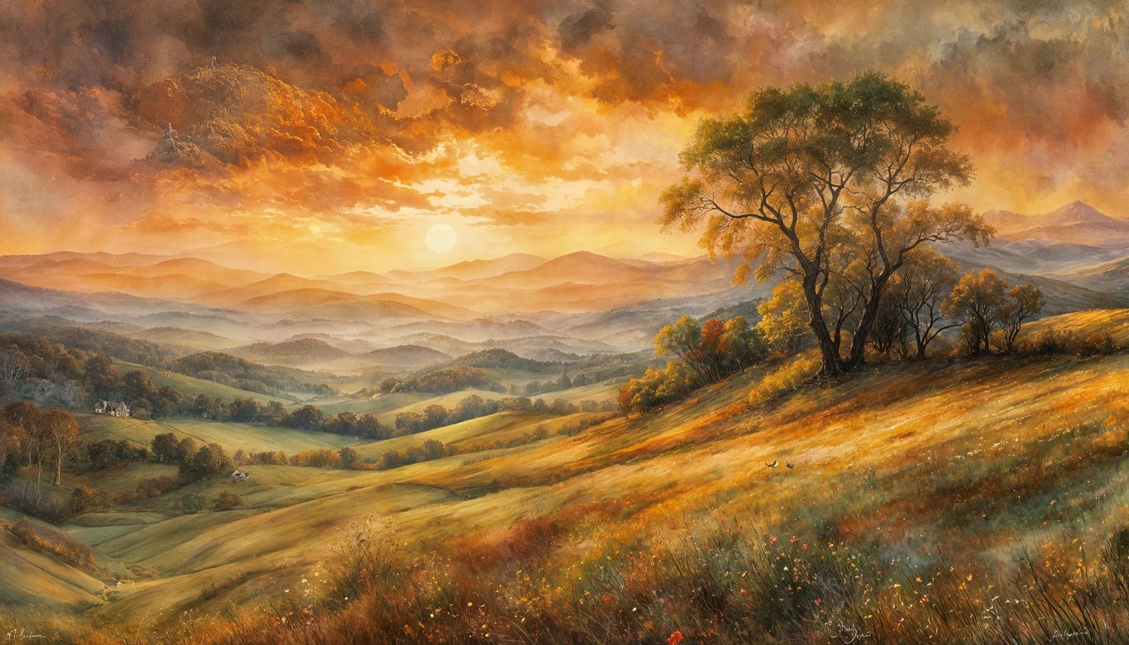 An extinct landscape  by @AsfK