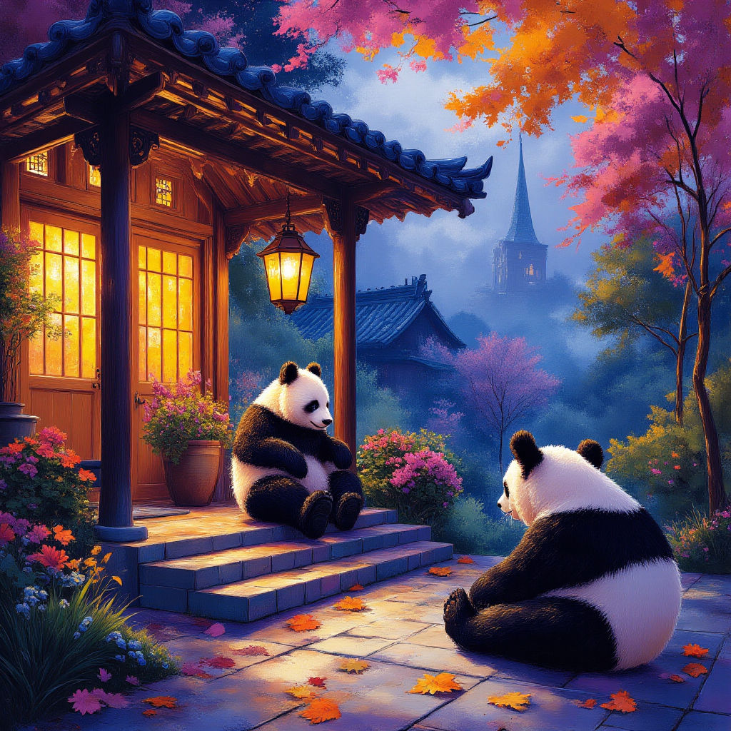 Waiting for Ma and Pa to get home