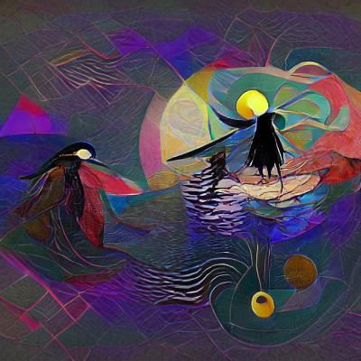 The Crow, The Lake, And The Hermit Witch