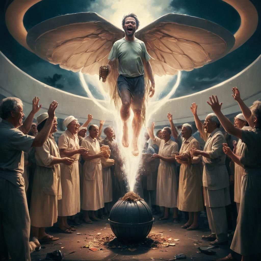 Crap Baskets from Heaven AI Generated Artwork NightCafe Creator