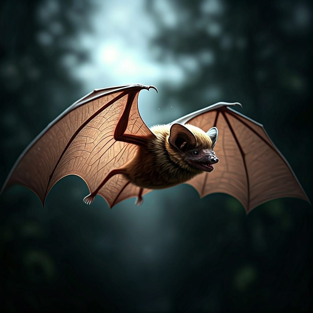 A shadow in flight, ruler of the twilight sky  by @Mog