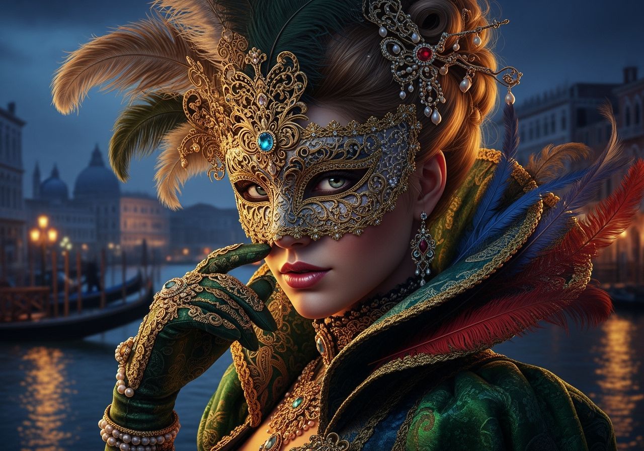 Going to the Venice masquerade (5)  by @Ashley 