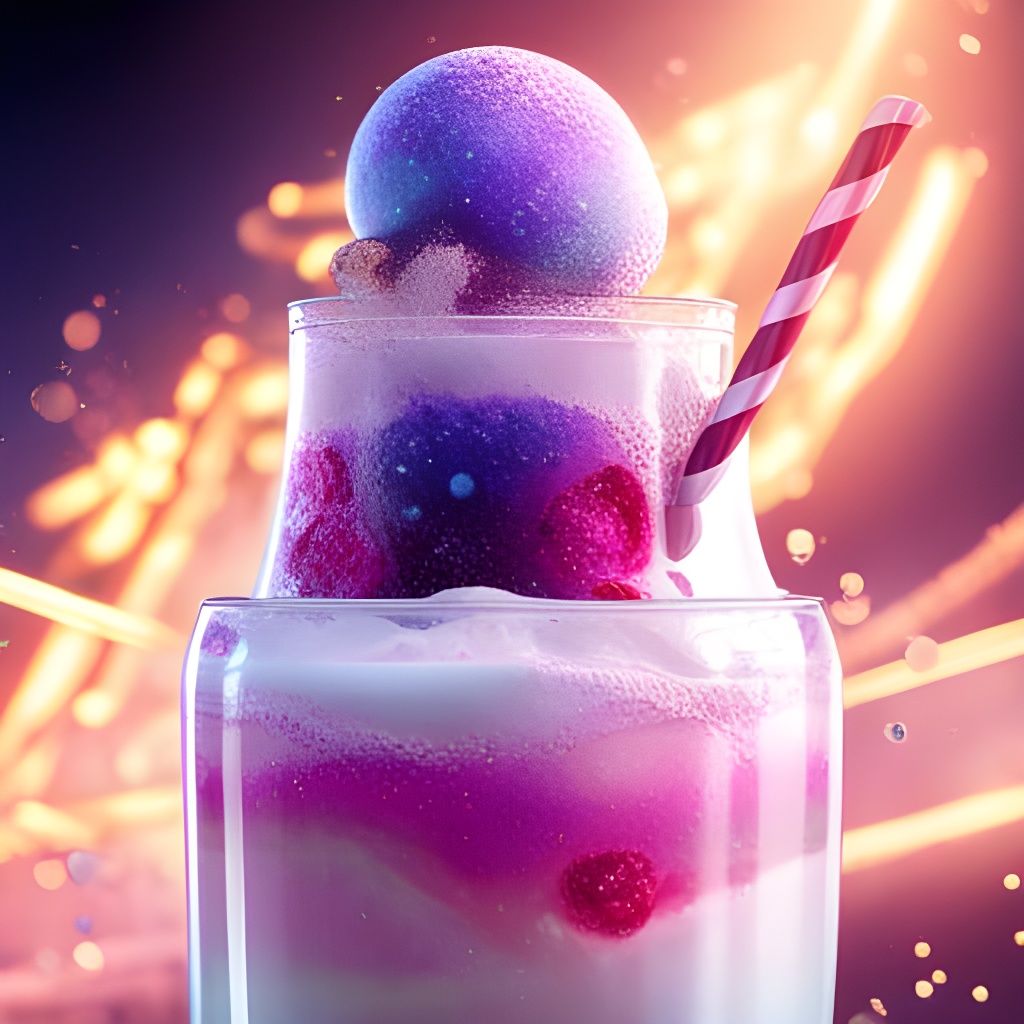 Ice Cream Shake AI Generated Artwork NightCafe Creator