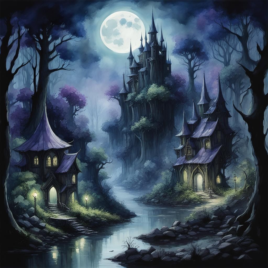 Fairy Forest  by @BluePandaProjects