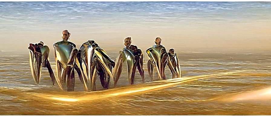 a bunch of men pulling a ship Jim Burns 8K resolution long e...