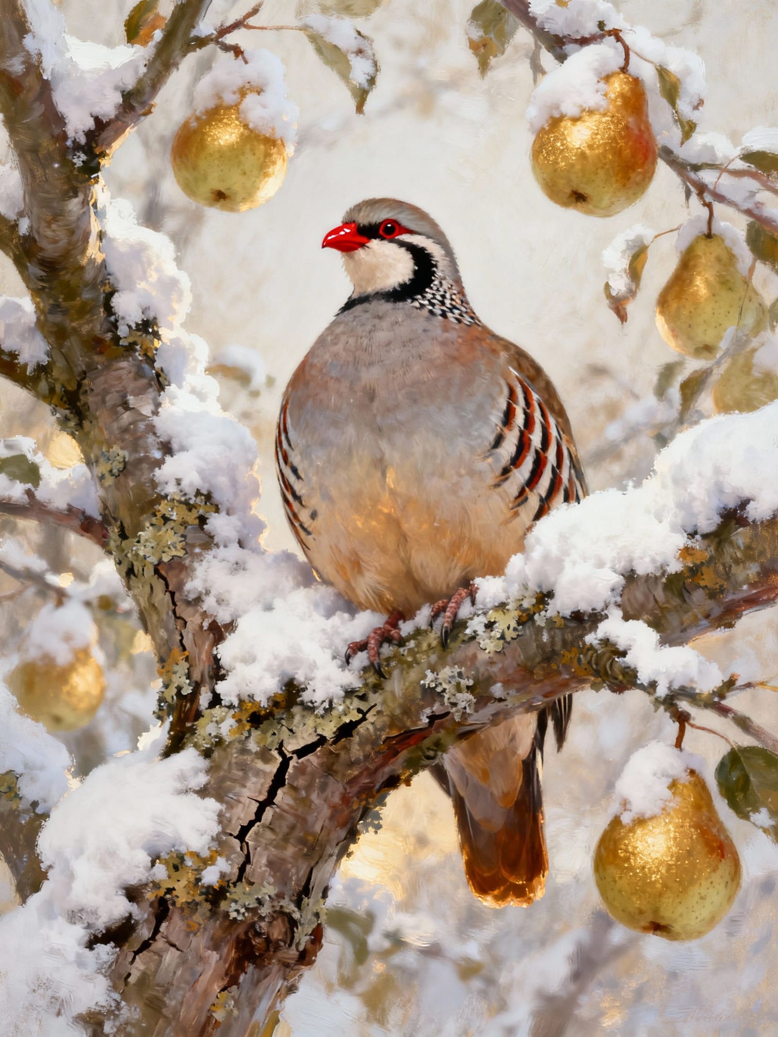 A Partridge In A Pear Tree  by @Filling The Empty