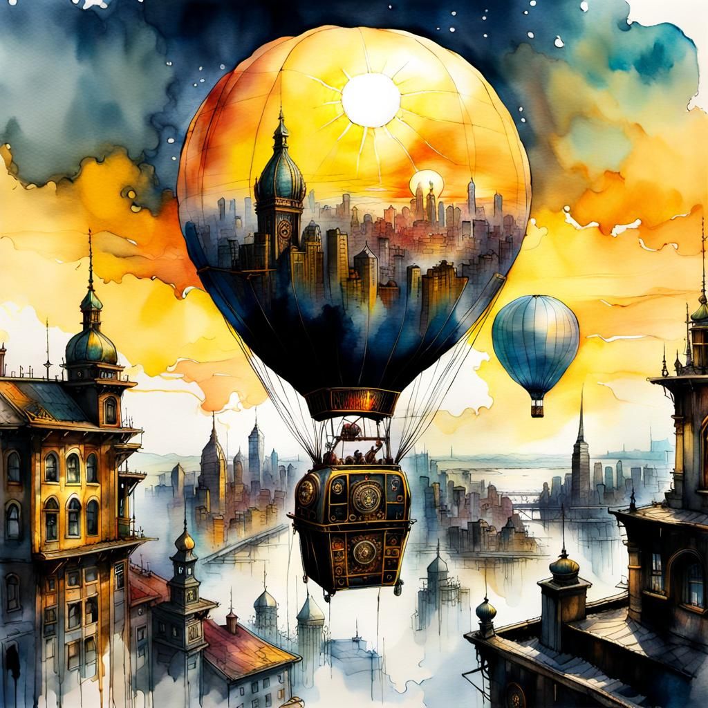 Yellow balloon