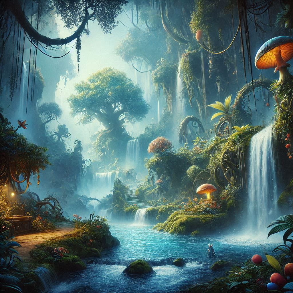 Celestial ocean horizon