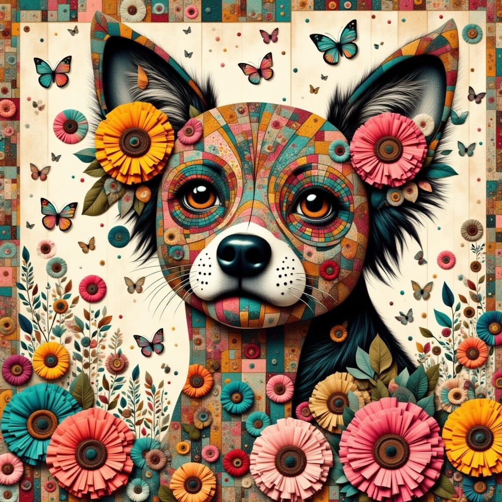 <lora:patchwork Hennie:1.0>