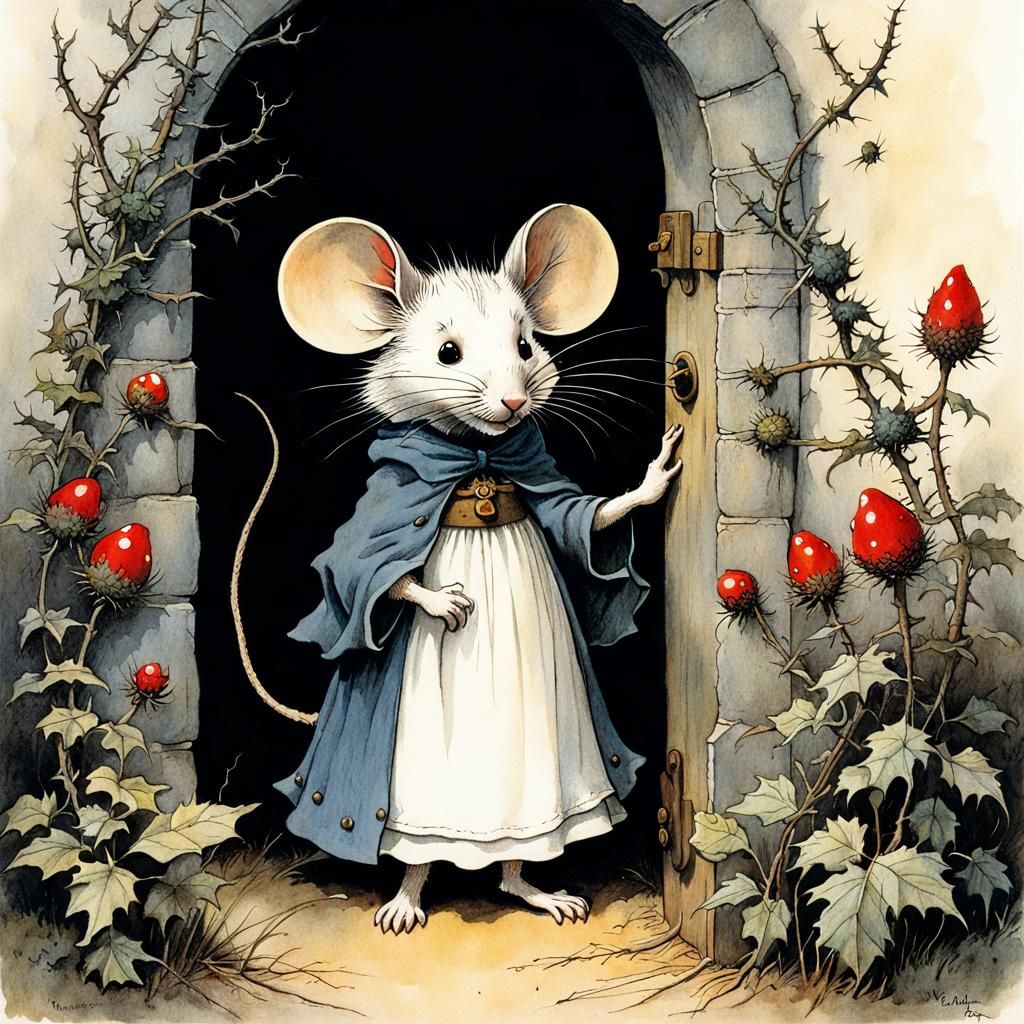 Mrs Frisby  by @forge4ward