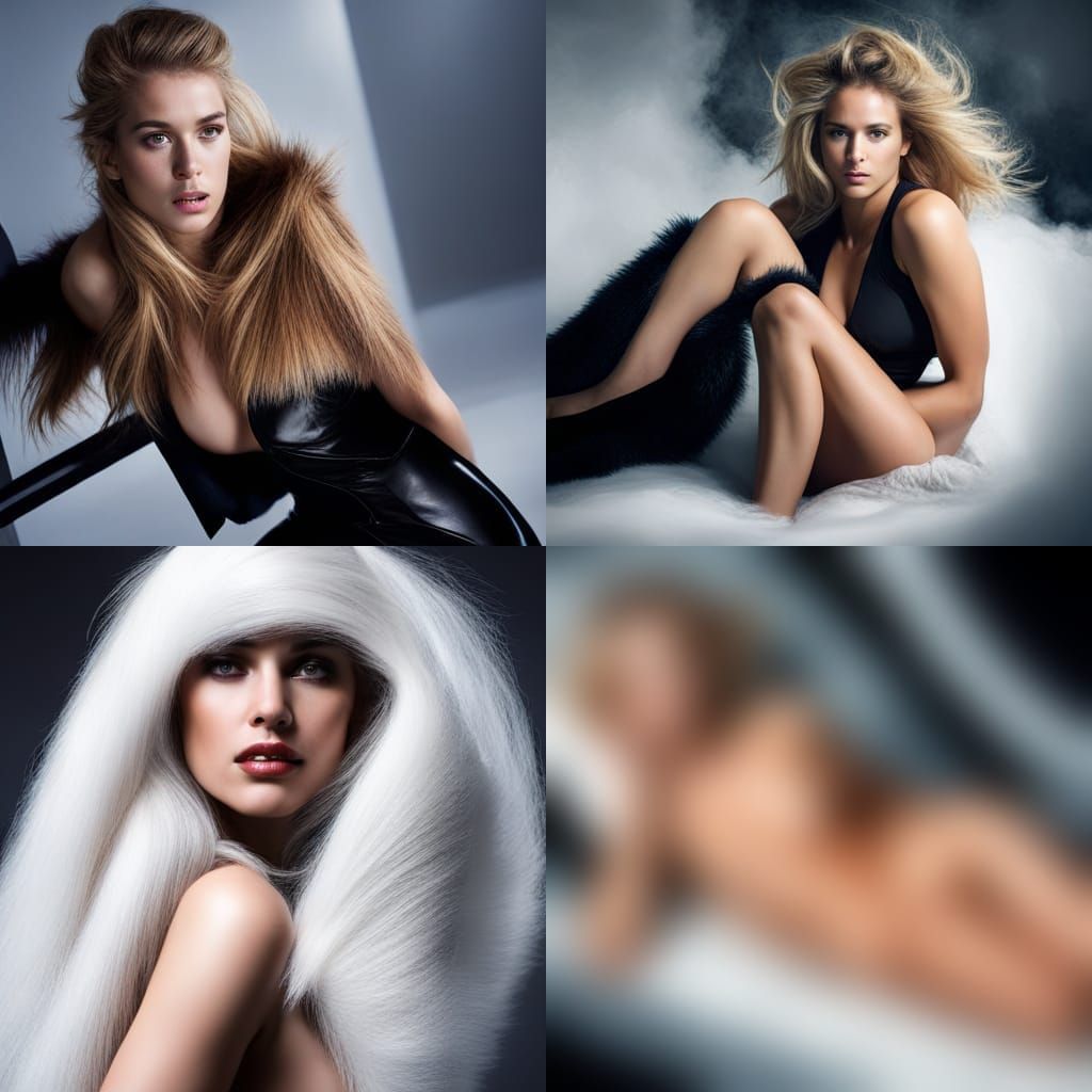 black hole hairy blonde