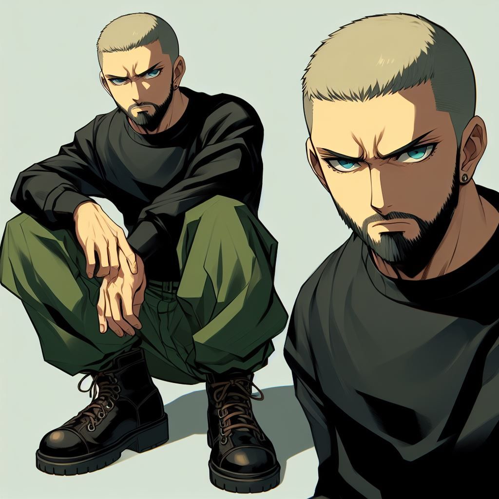 Eminem in casual swag