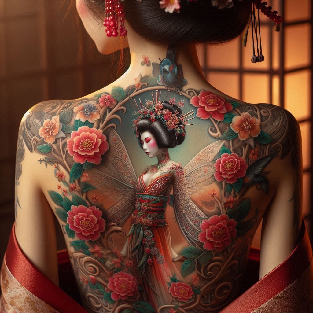 Geisha tattoo