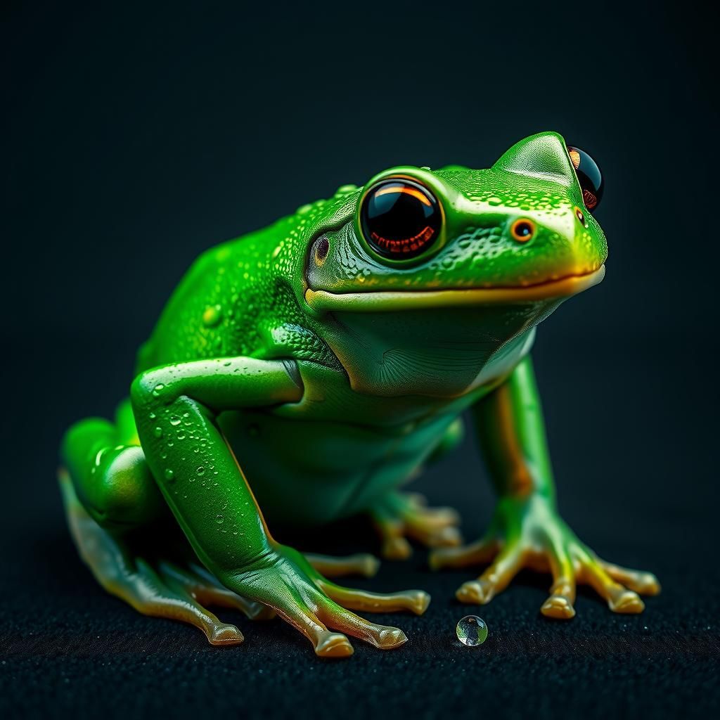 Frog.  by @Johnny Fish