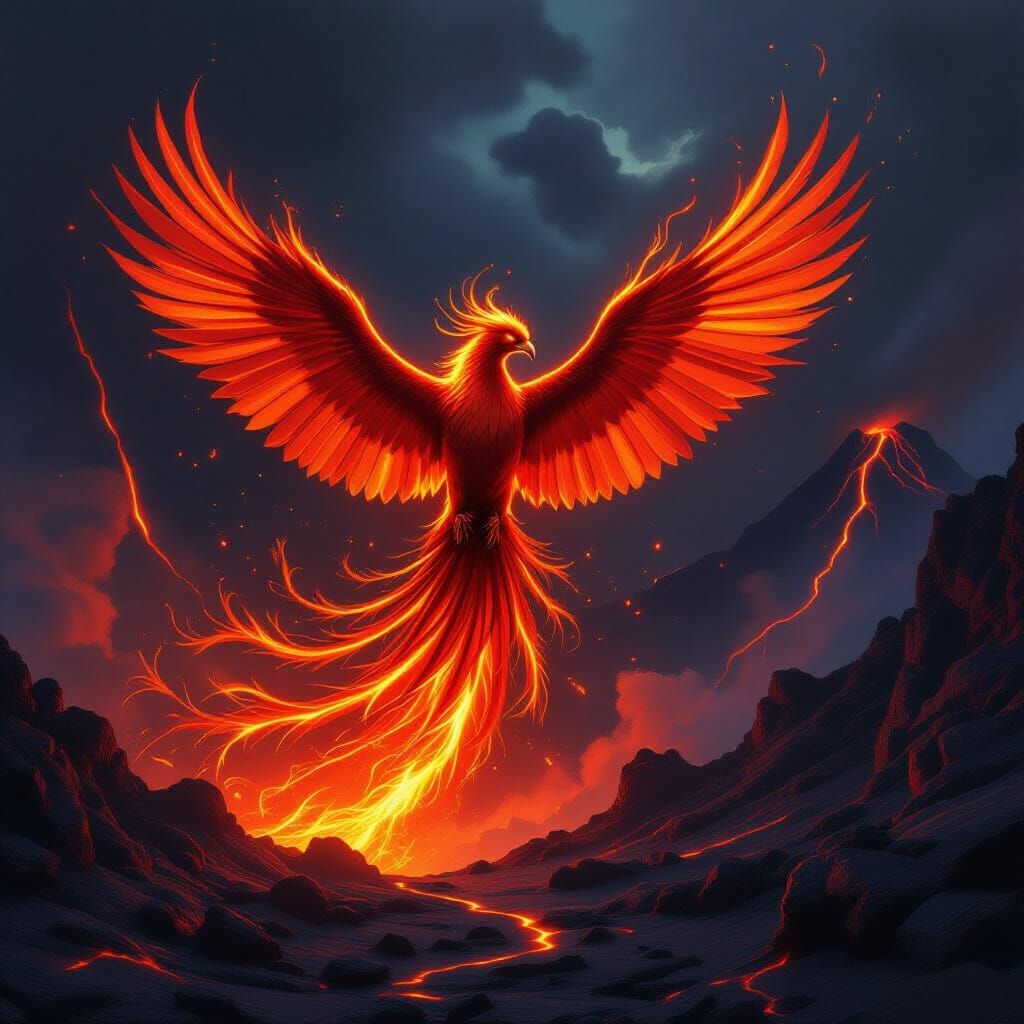 Phoenix Rising  by @Enigma Bruce