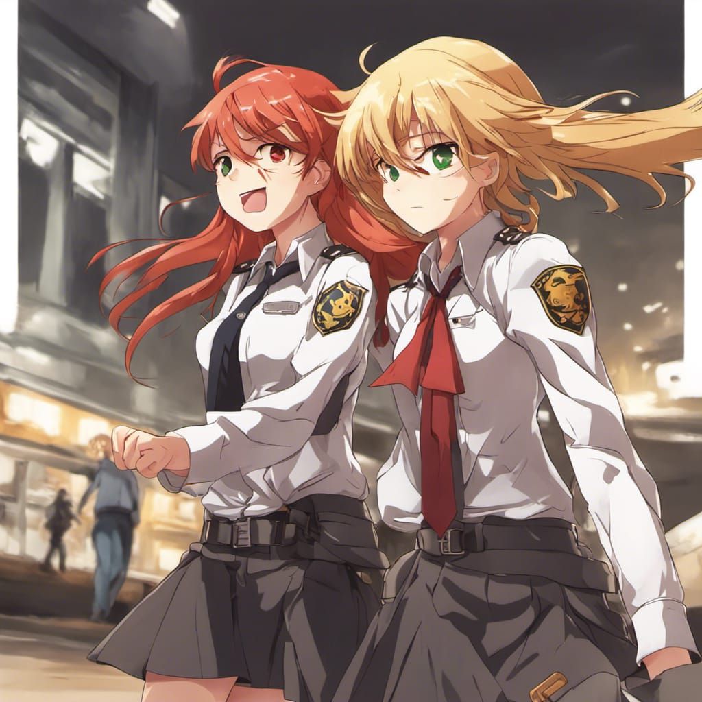 Red and Blonde, Tank Police
