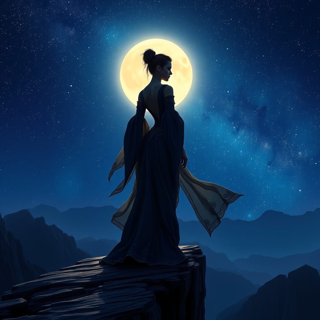 Backlit by the Moon  by @A_Ignorance