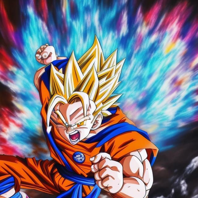 Dragonball, Hyperrealistic, Splash Art, Concept Art, Mid Shot 