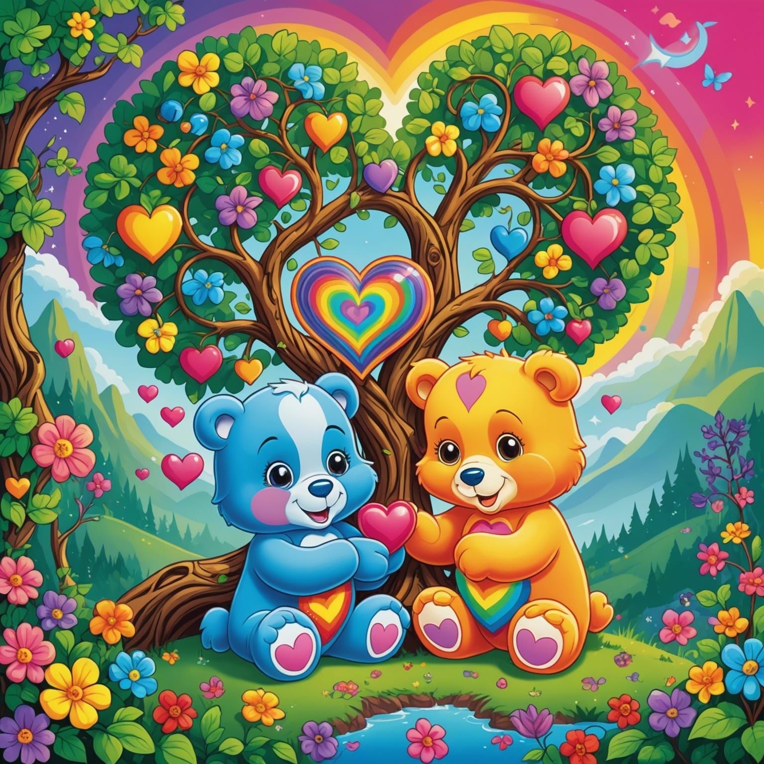 Care Bears Rainbow