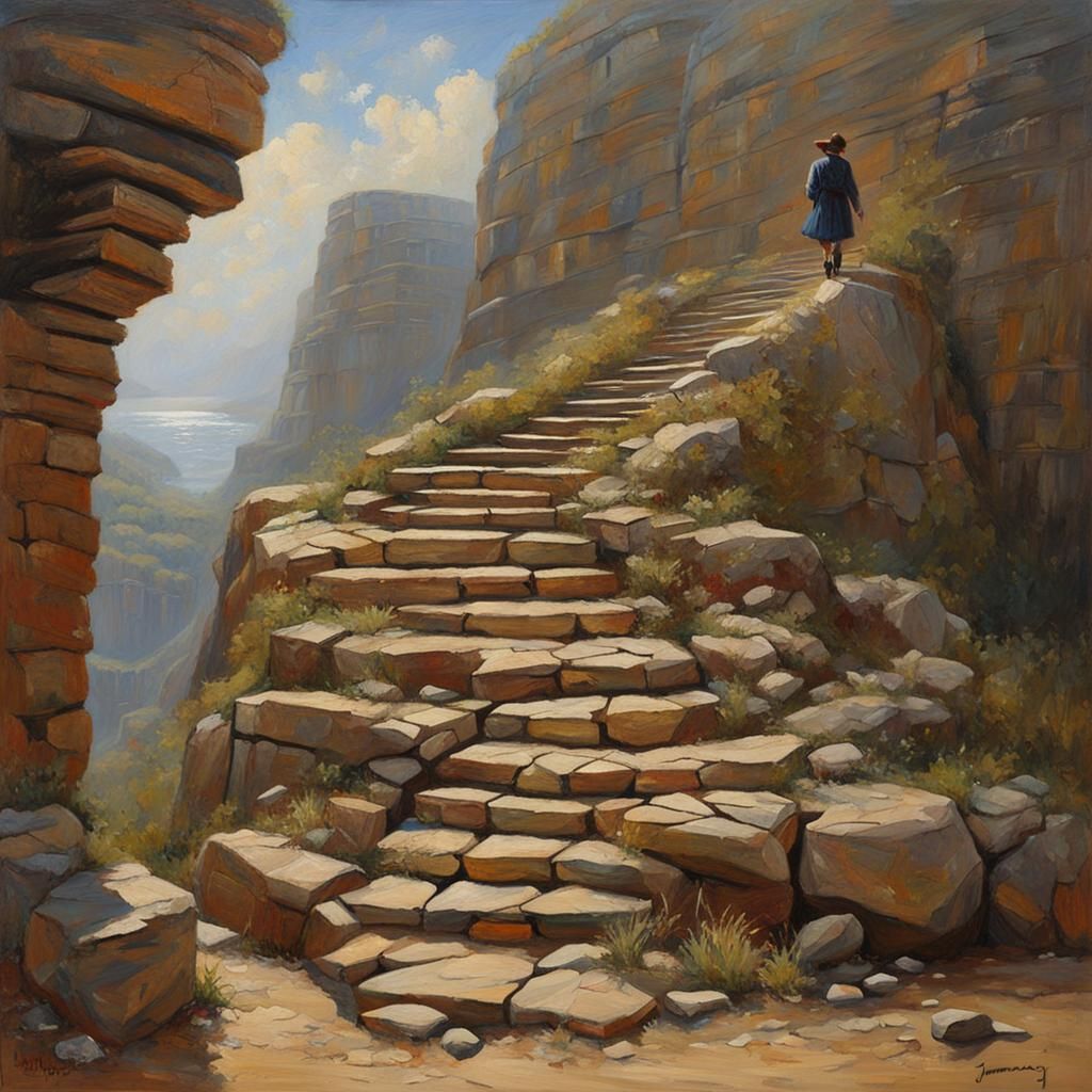 Staircase of Stone Emptiness