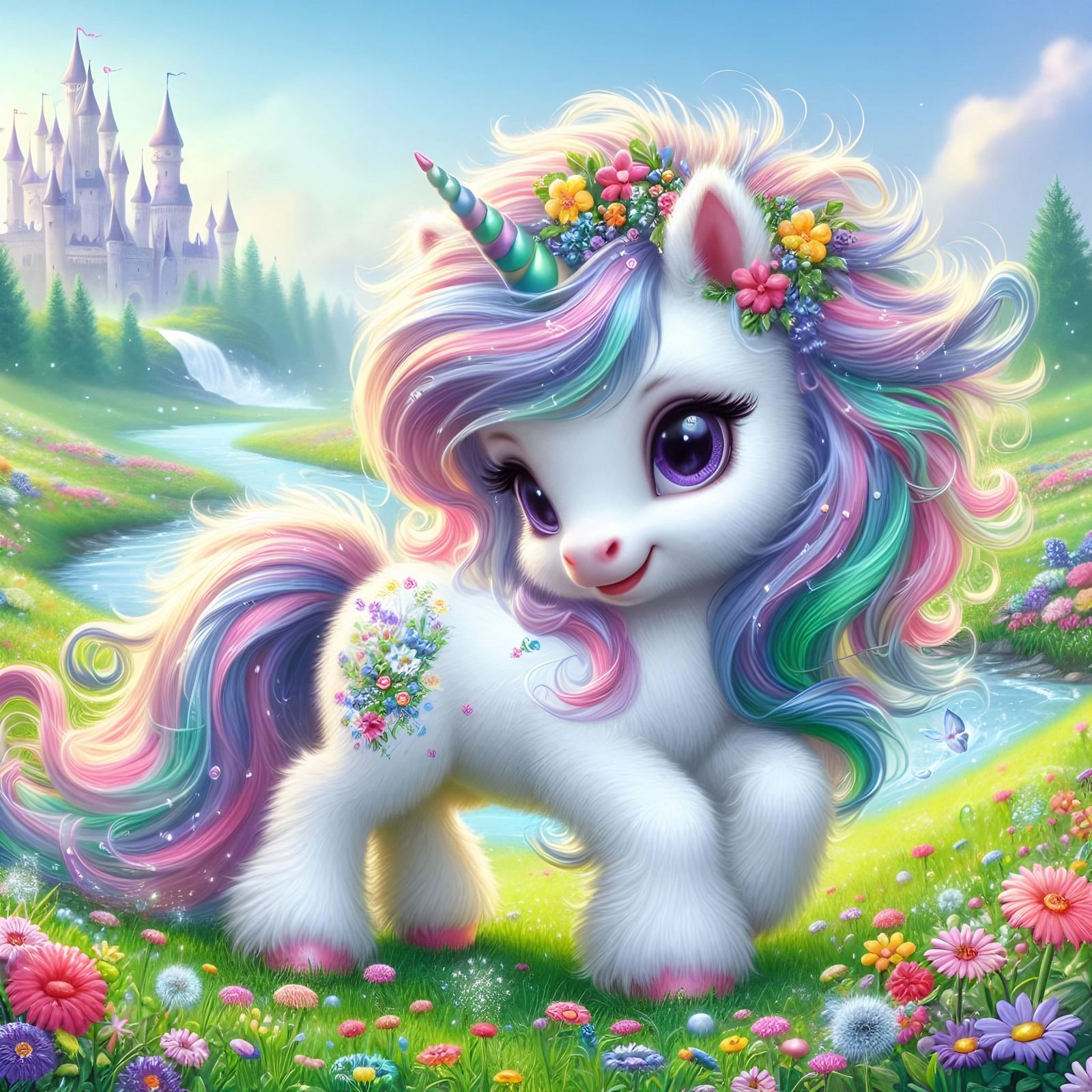 Blossom’s Pastures: The Filly Unicorn’s Dance