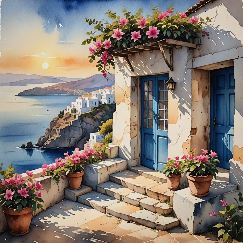 The old Greek Villa  by @TravellerUK